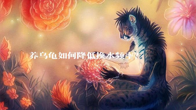 养乌龟如何降低换水频率？